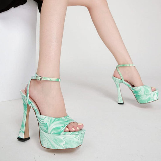 Genesis Y2K Heel Pumps - AMOROUSDRESS