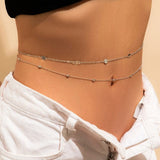 Aesthetic Fashion Belly Chain - AMOROUSDRESS