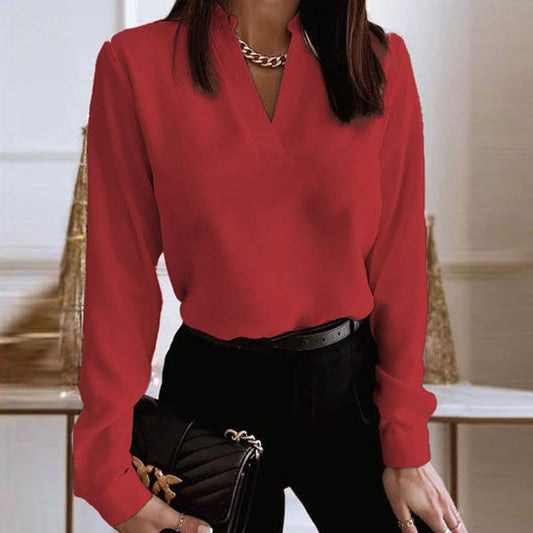 Elegant Office Lady Party Blouse - AMOROUSDRESS