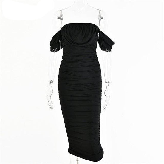 Laura Luxxe Off Shoulder Dress