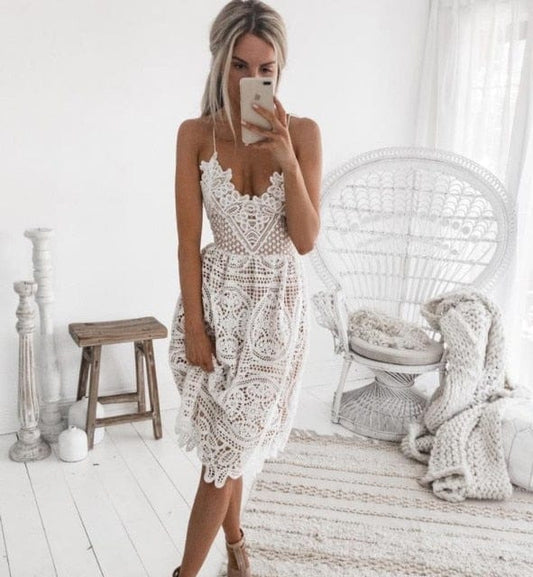 Sweet Angelina Lace Dress