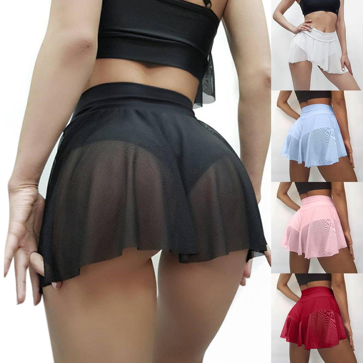 Sweet Dance Mini Skirt - AMOROUSDRESS