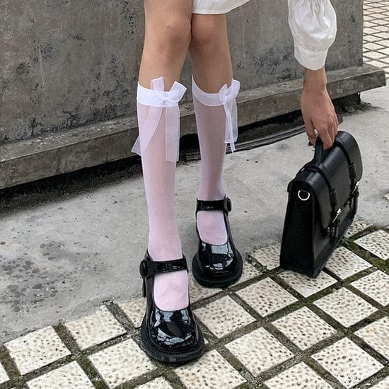 Sophia Over The Knee Socks - AMOROUSDRESS