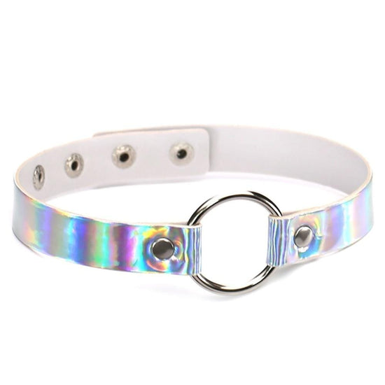 Holographic Daisy Choker - AMOROUSDRESS