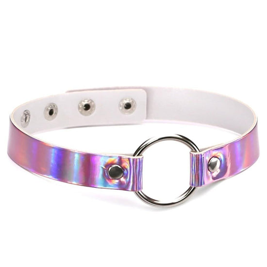 Holographic Daisy Choker - AMOROUSDRESS