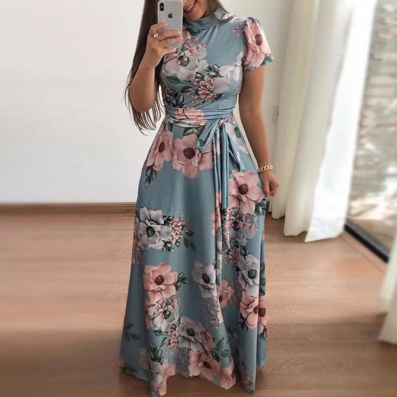 Classy Floral Bandage Dress - AMOROUSDRESS