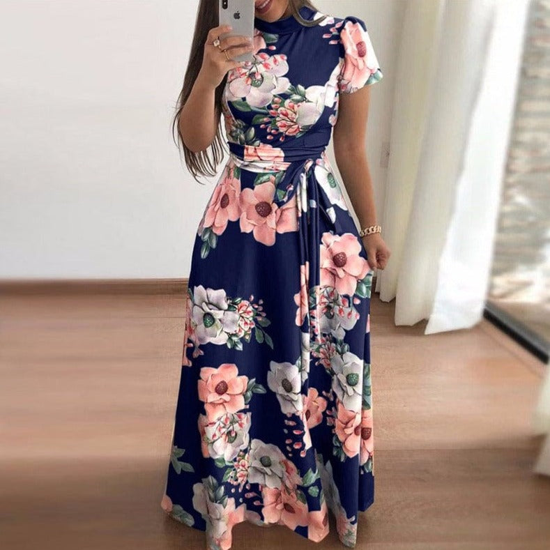 Classy Floral Bandage Dress - AMOROUSDRESS