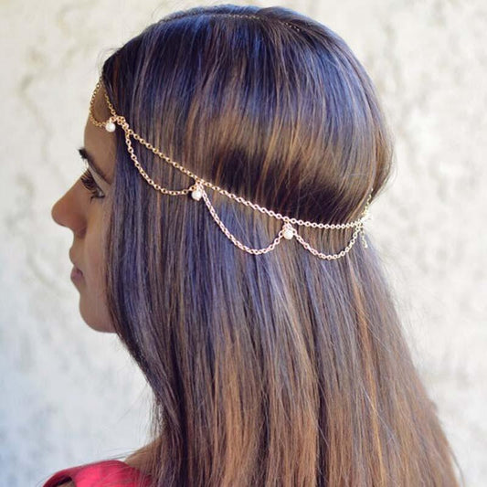 Bohemian Style Trendy Hair-chain - AMOROUSDRESS