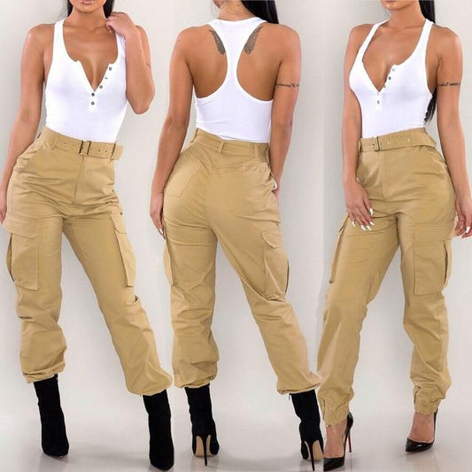 Chic Cargo Pants - AMOROUSDRESS