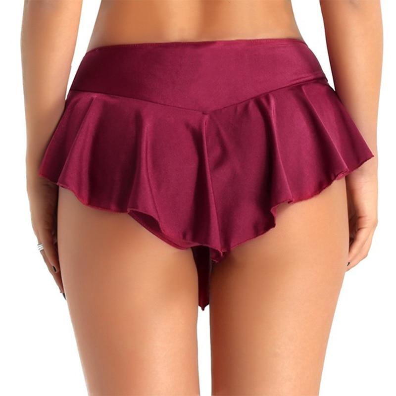 Playful Silk Mini Skirt - AMOROUSDRESS