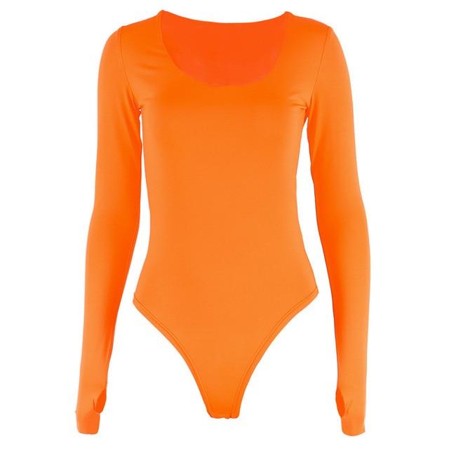 Bella Neon Bodysuit - AMOROUSDRESS