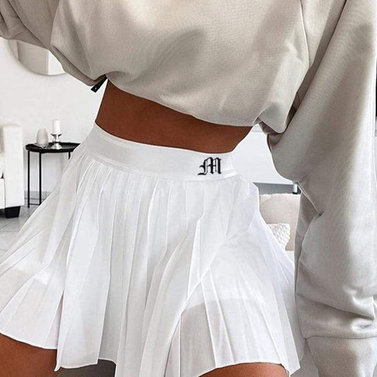 Preppy Babe Mini Pleated Skirt - AMOROUSDRESS