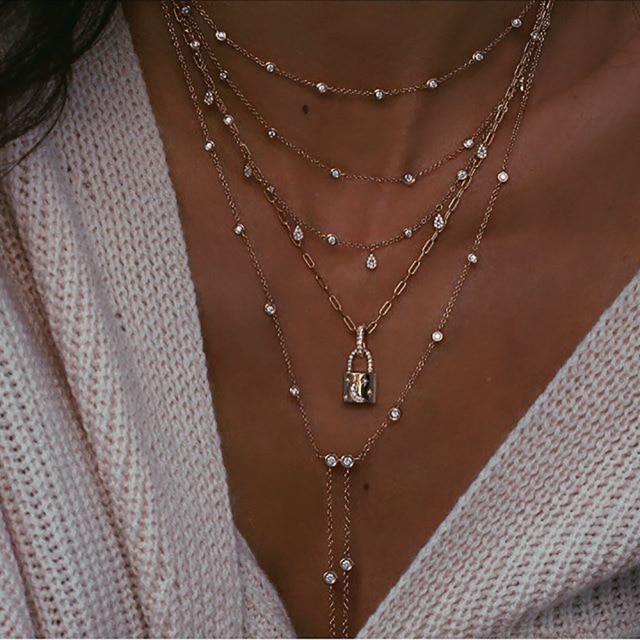 Pretty Love Multilayer Necklaces - AMOROUSDRESS