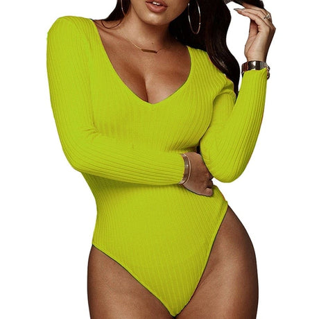 My Beloved Long Sleeve Body Suit - AMOROUSDRESS