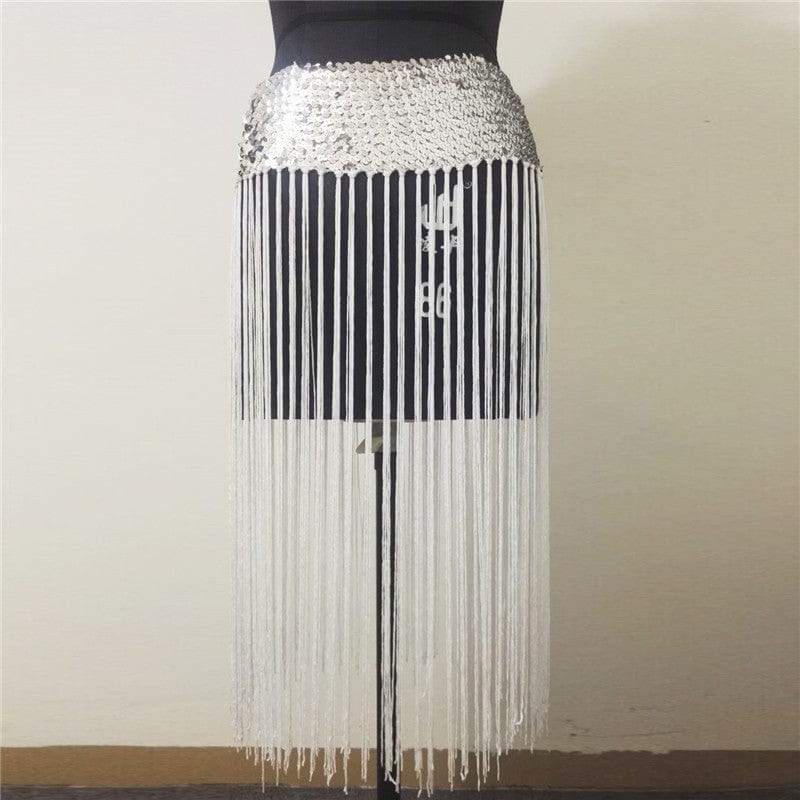 Tassel Fringe Midi Skirt - AMOROUSDRESS
