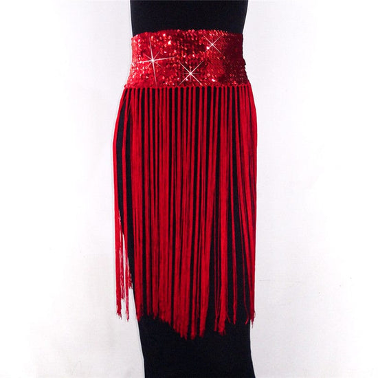Tassel Fringe Midi Skirt - AMOROUSDRESS