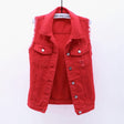 Lovely Casual Denim Vest - AMOROUSDRESS