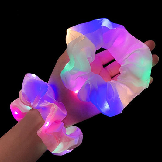 LED Luminous Scrunchies - AMOROUSDRESS