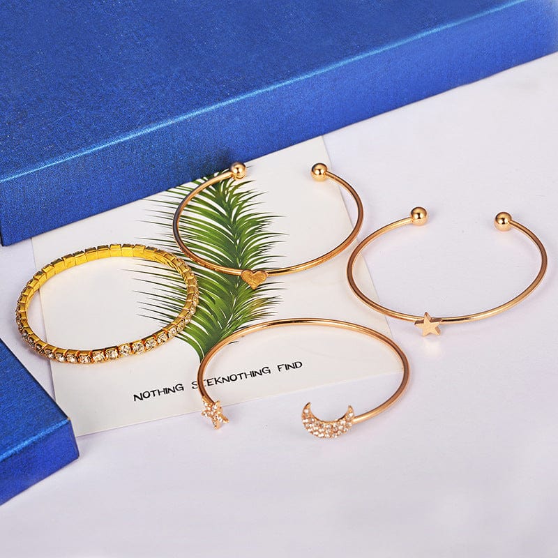 Mia Charming Bracelet Set (4 Pcs) - AMOROUSDRESS