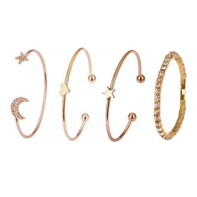 Mia Charming Bracelet Set (4 Pcs) - AMOROUSDRESS