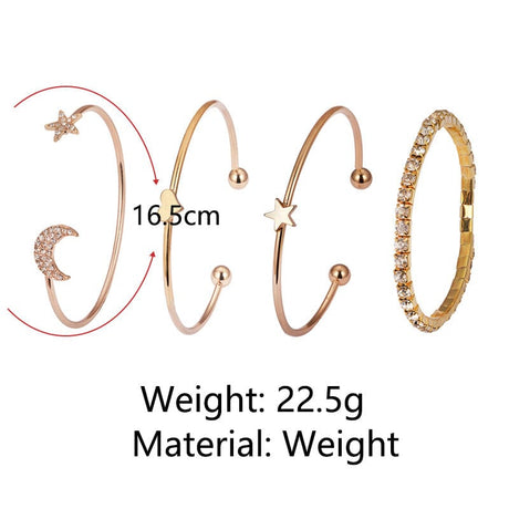 Mia Charming Bracelet Set (4 Pcs) - AMOROUSDRESS