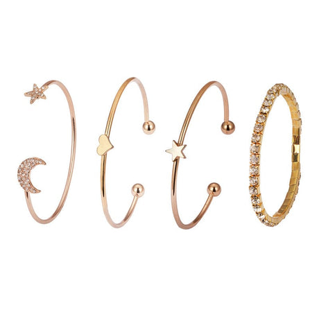 Mia Charming Bracelet Set (4 Pcs) - AMOROUSDRESS