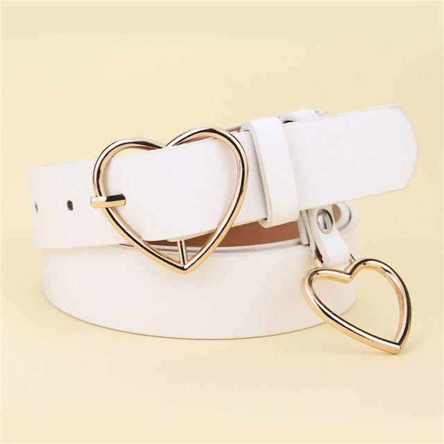 Cute Leather Heart Belt - AMOROUSDRESS