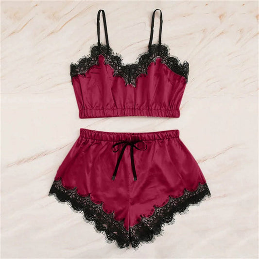 Princess Lace Short Set - AMOROUSDRESS