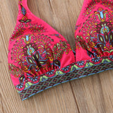 Mandala Print Bikini Set - AMOROUSDRESS