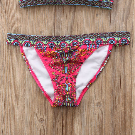 Mandala Print Bikini Set - AMOROUSDRESS