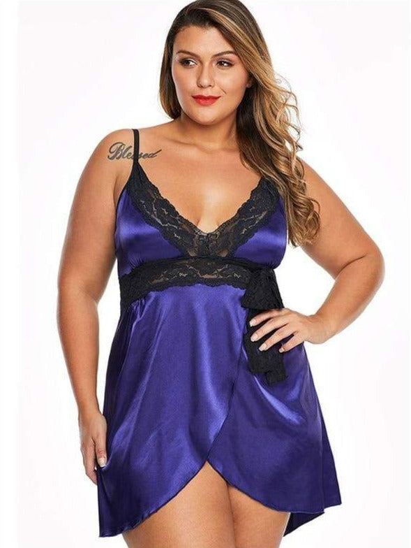 Silky Niya Lingerie Dress - AMOROUSDRESS