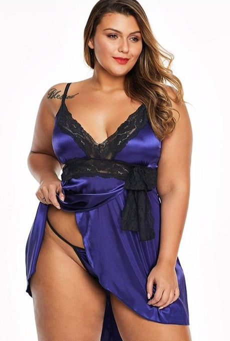 Silky Niya Lingerie Dress - AMOROUSDRESS