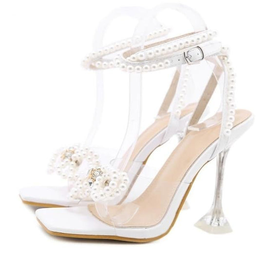 Bling Babe Square Heels - AMOROUSDRESS