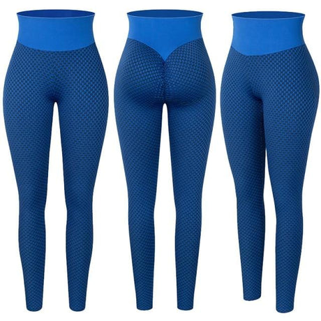 High Waist Compression Fitness Leggings - AMOROUSDRESS