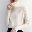 Darling Cashmere Turtleneck Sweater - AMOROUSDRESS