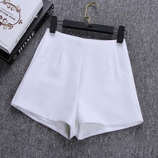 High Waist Fashion Suit Shorts - AMOROUSDRESS