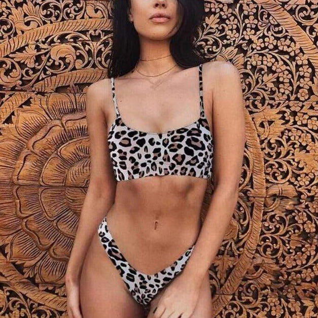 Tammy Leopard Bikini Set - AMOROUSDRESS