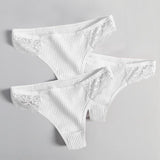 Lila Lace Panties (3 Pcs) - AMOROUSDRESS
