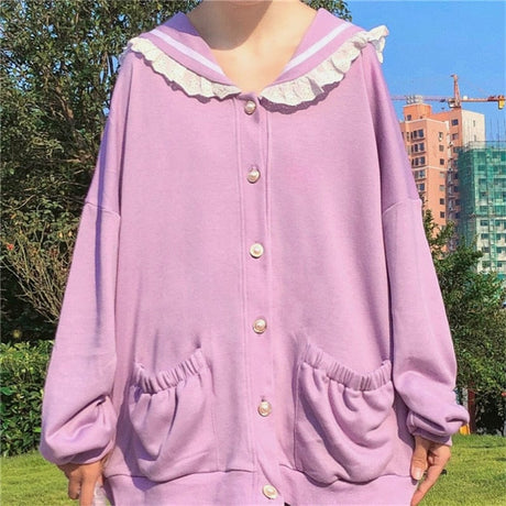 Sweet Thin Hoodie Jacket - AMOROUSDRESS