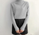 Darling Cashmere Turtleneck Sweater - AMOROUSDRESS