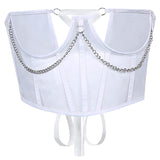 Exclusive Chain Bustier Top - AMOROUSDRESS
