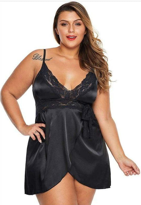 Silky Niya Lingerie Dress - AMOROUSDRESS