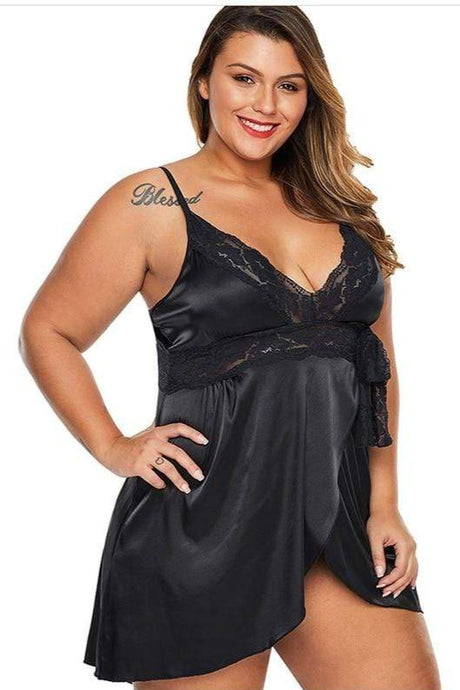 Silky Niya Lingerie Dress - AMOROUSDRESS