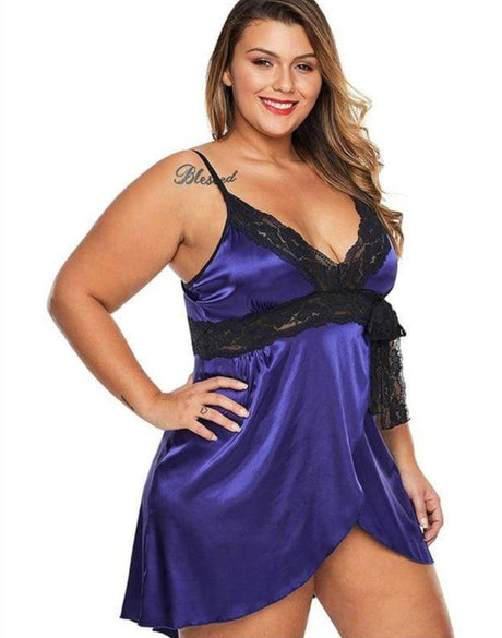 Silky Niya Lingerie Dress - AMOROUSDRESS