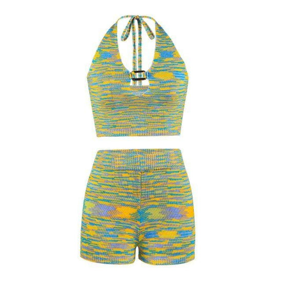 Colorful Chic Two Piece Set - AMOROUSDRESS