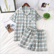 Cute Simple Print Casual Sleepwear Set - AMOROUSDRESS