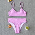 Soft High Waist Bikini Set - AMOROUSDRESS