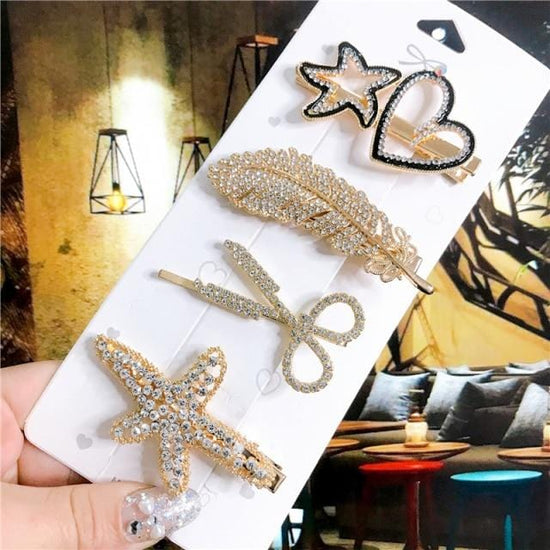 Sweetie Hair Clips (4pcs) - AMOROUSDRESS