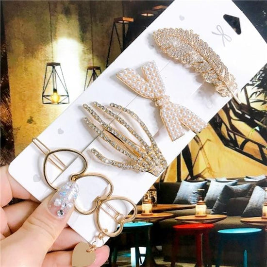 Sweetie Hair Clips (4pcs) - AMOROUSDRESS