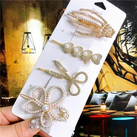 Sweetie Hair Clips (4pcs) - AMOROUSDRESS